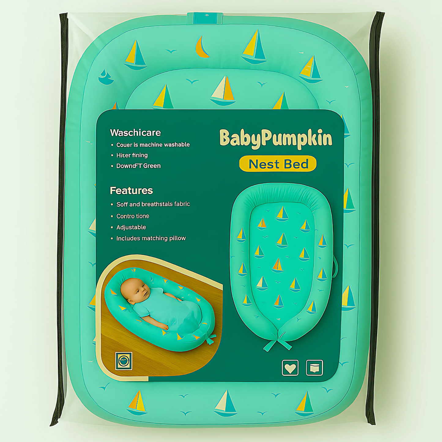 BabyPumpkin Nest Bed