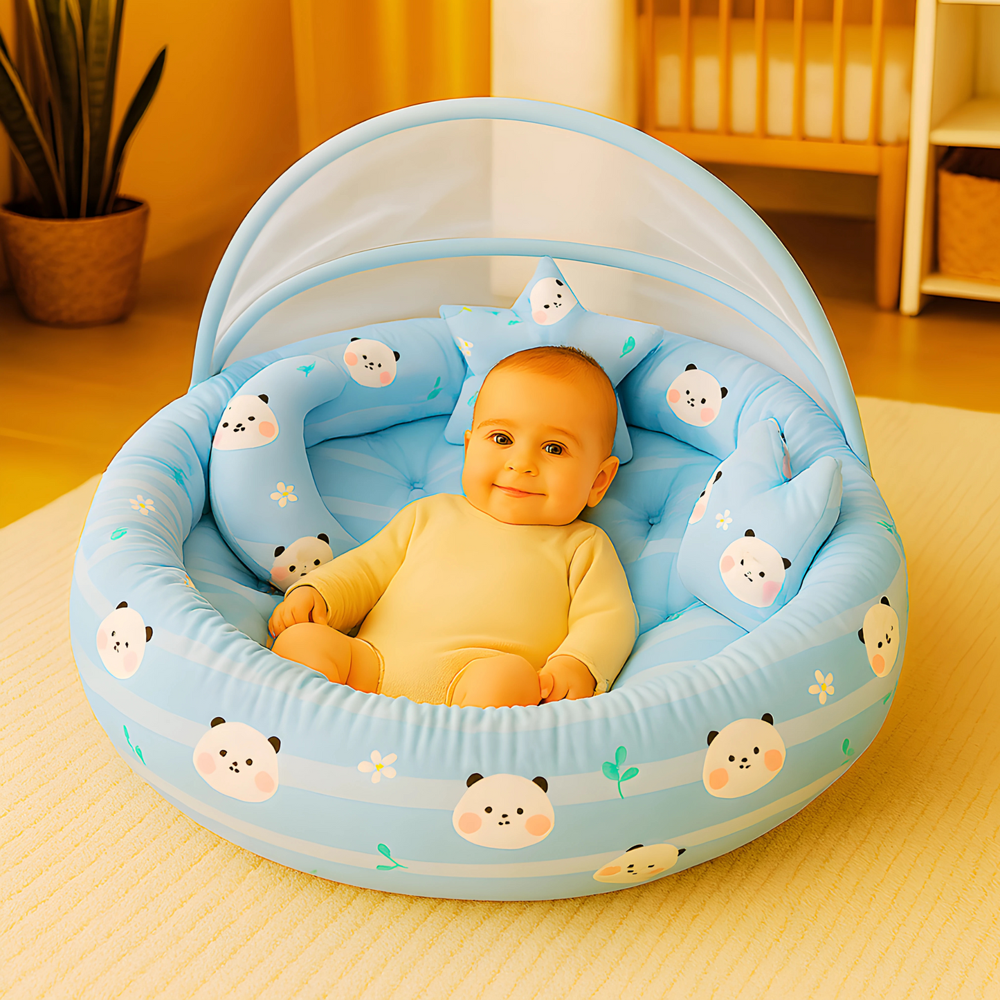 BabyPumpkin Round Tub With Net
