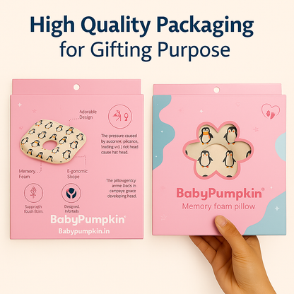 BabyPumpkin Memory Foam Pillow