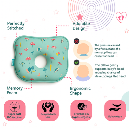 BabyPumpkin Memory Foam Pillow