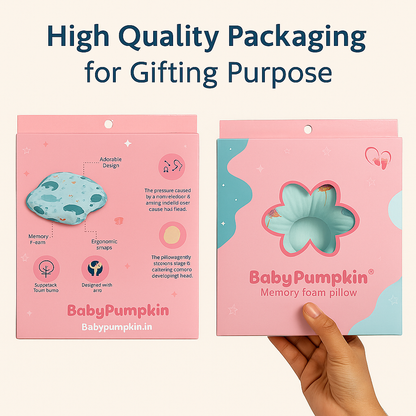 BabyPumpkin Memory Foam Pillow