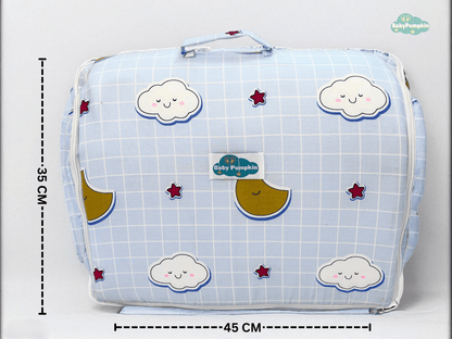 BabyPumpkin Bed Set In A Bag  Bedding Essentials Kit - All-in-One Convenience