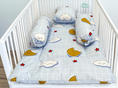 BabyPumpkin Bed Set In A Bag  Bedding Essentials Kit - All-in-One Convenience